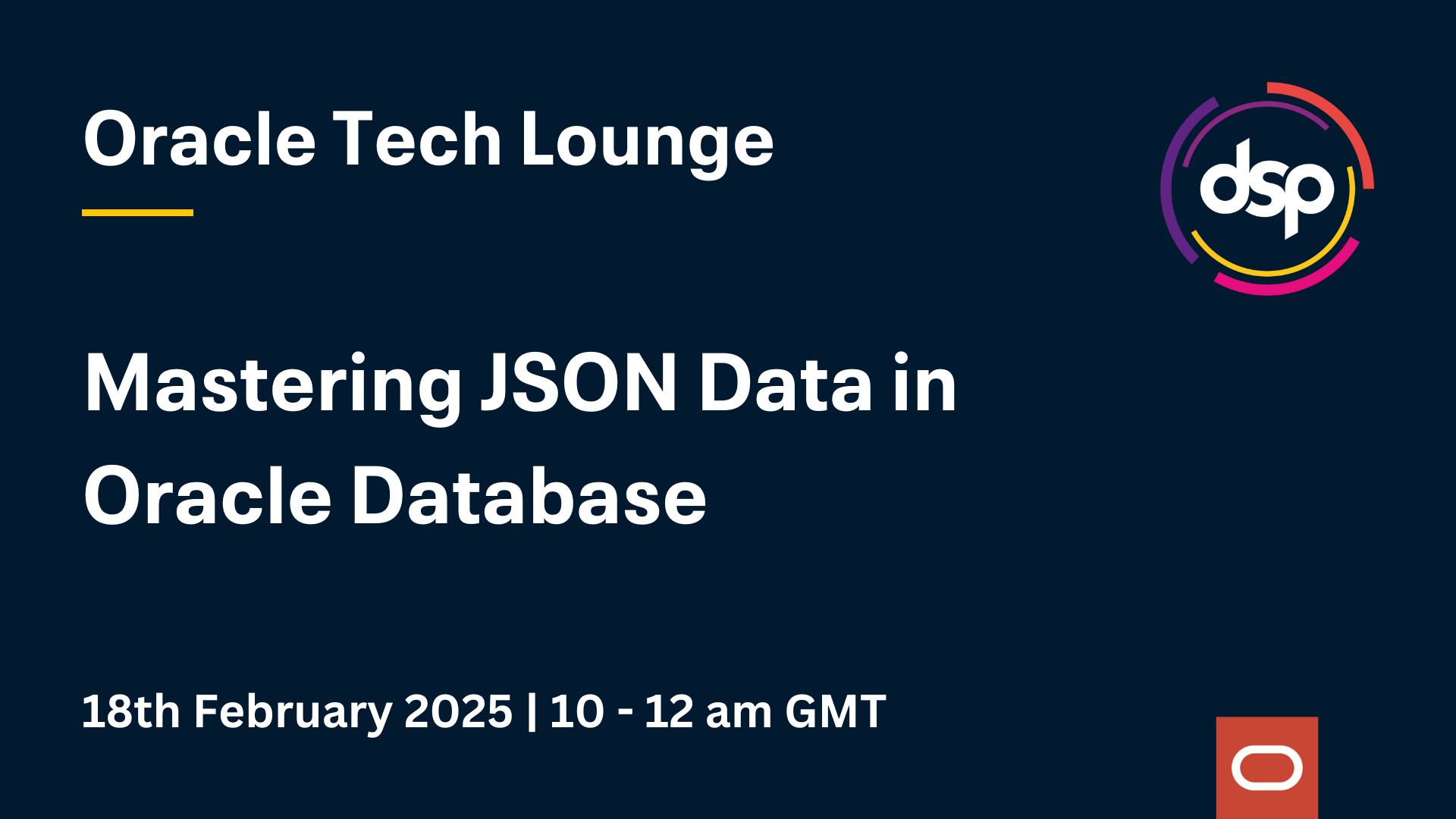 Mastering JSON Data in Oracle Database